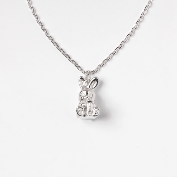 HONESTBOY Rabbit Silver Necklace 詳細画像 Silver 1